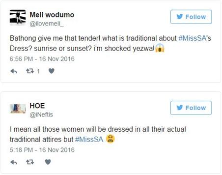 Ntandoyenkosi Kunene flaunts her national dress for Miss World 2016, attracts criticism