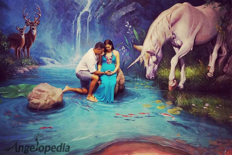 Behind the lens: Miss Universe 2005 Natalie Glebova Maternity Photoshoot