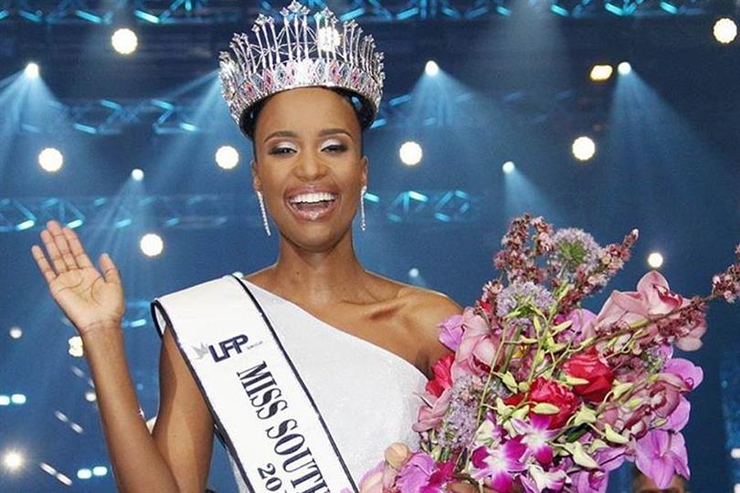 Zozibini Tunzi crowned Miss South Africa 2019