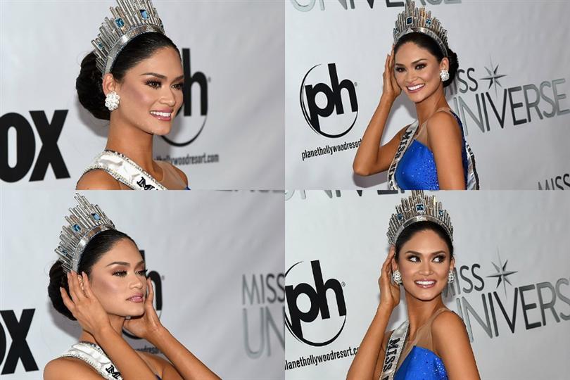 Pia Wurtzbach In her First Appearance as Miss Universe 2015