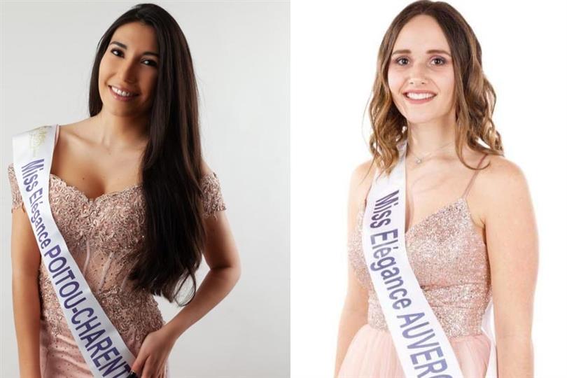 Lara Evaristo Miss Elégance Poitou Charentes 2020 Tatiana Ducournau Miss Elégance Auvergne 2020