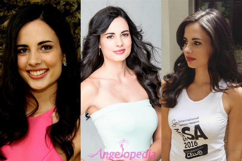 Sarah Botes Miss South Africa 2016 Finalist