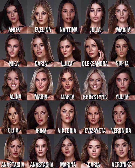 Miss Ukraine 2021 Meet the Finalists