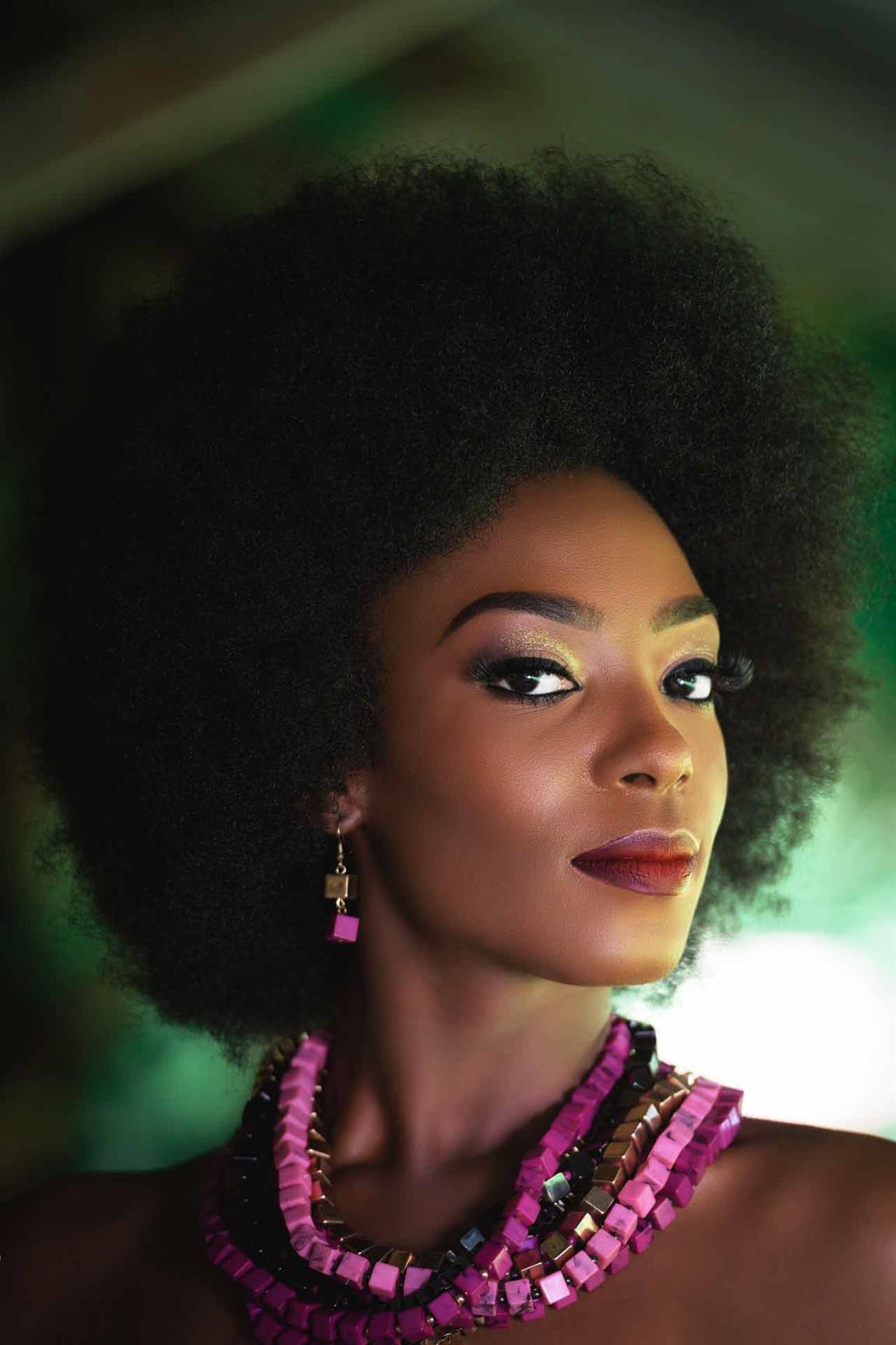 Miss Guyana 2019 Joylyn Conway takes her STEM GIRL GLOW to another level at the Miss World 2019