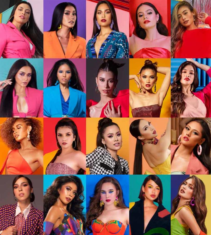 Alyssa Georgia Felix representing Pampanga Ivylou Corpuz Borbon representing Pangasinan Celeste Cortesi representing Pasay Gracelle Nicole V. Distura representing Quezon Province Francheska Alexine Licanto Dadivas representing Roxas City