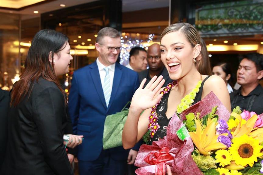 Demi-Leigh, Iris and other MU 2017 contestants start their Philippines Tour in style!