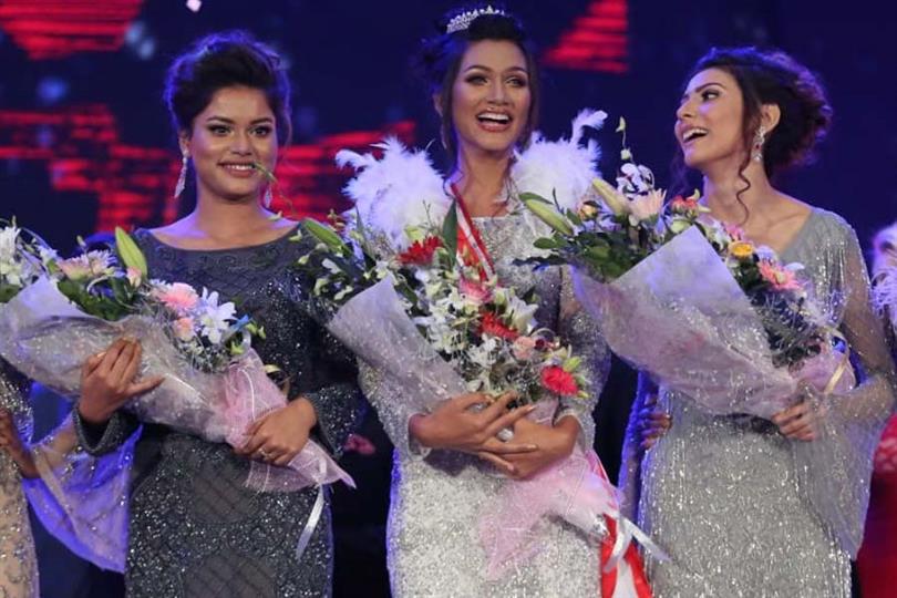 Shirin Akter Shela, Alisha Islam, Jessia Islam Miss Universe Bangladesh 2019 winners