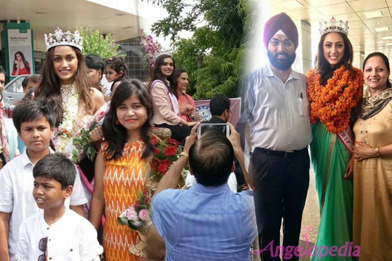 Femina Miss India 2017 Beauties receive a Grand Homecoming