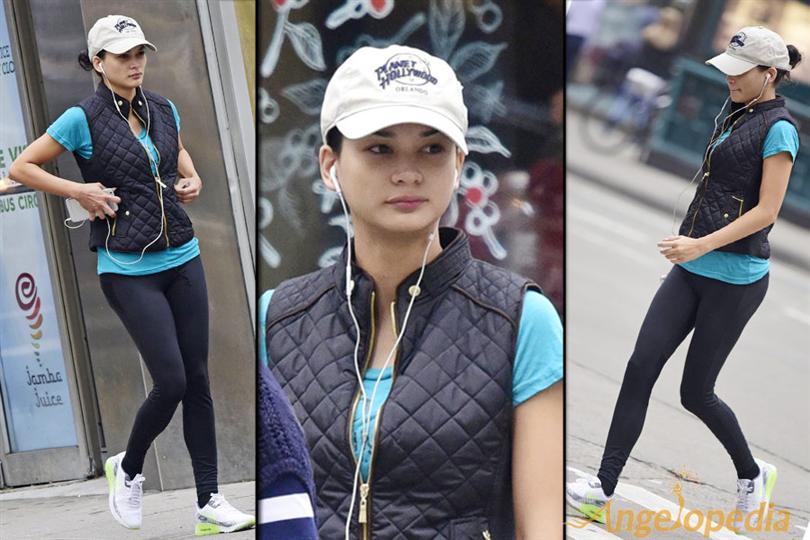 Miss Universe 2015 Pia Wurtzbach was spotted strolling in NYC