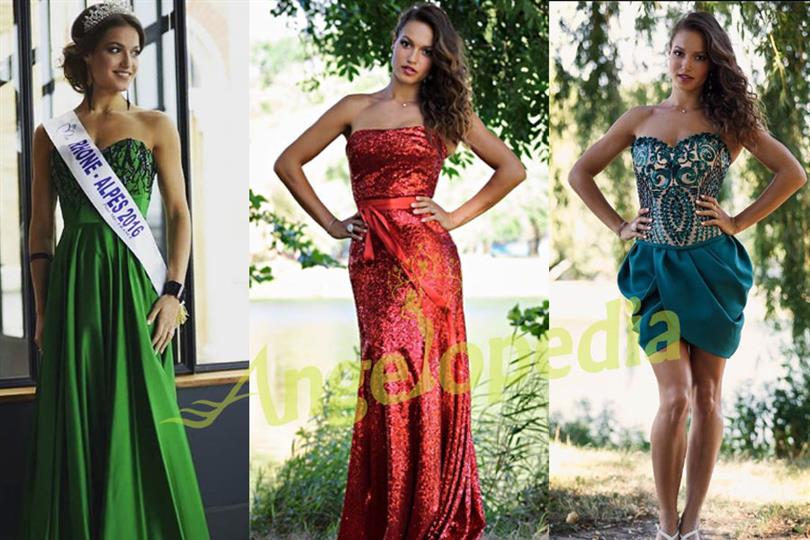 Camille Bernard crowned as Miss Rhône-Alpes 2016 for Miss France 2017