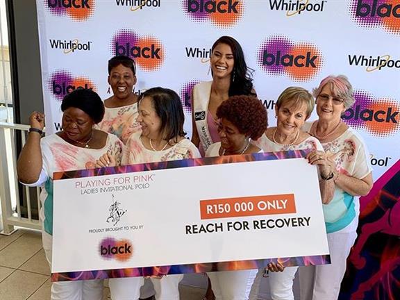 South Africa’s Tamaryn Green raises Breast Cancer Awareness with Cintron Pink Polo