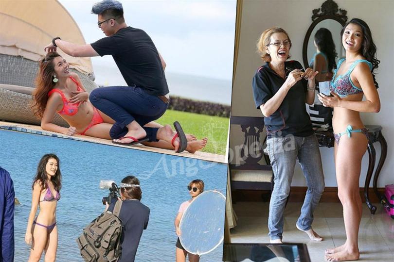 Miss Universe Singapore 2016 finalists Bikini shoot in Bintan