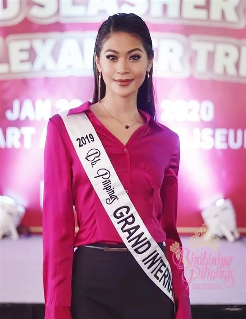 Aya Abesamis to represent Philippines in Miss Grand International 2020?