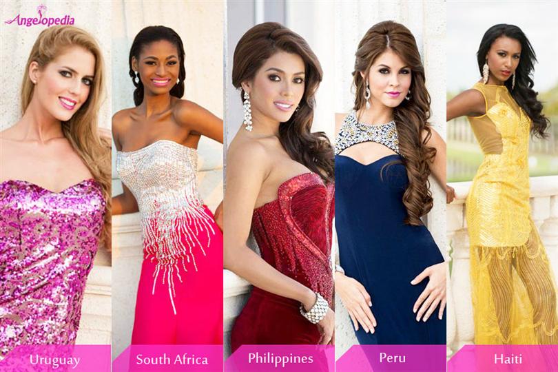 Miss Universe 2014 Evening Gown photoshoot