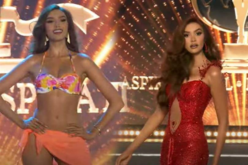 Andrea Aguilera representing Ecuador