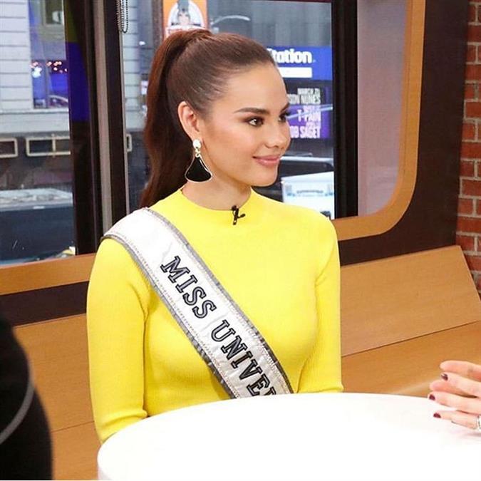 Catriona Gray charms the audience as she kicks off Miss Universe Media Tour