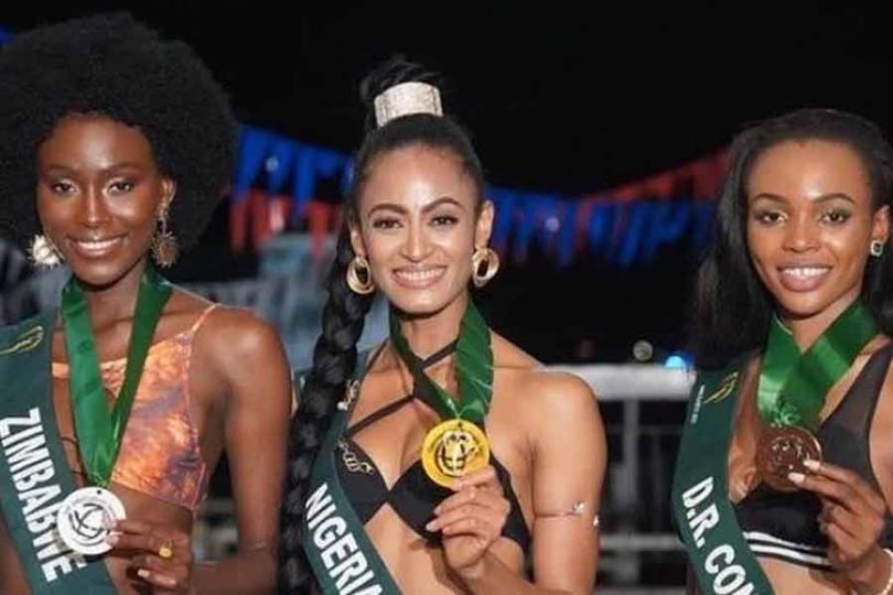 Esther Ajayi representing Nigeria
