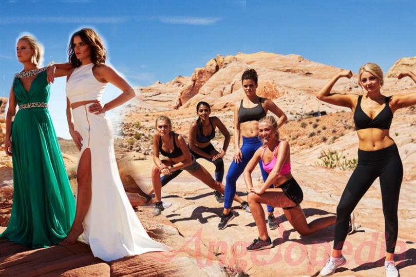 Miss USA 2017 contestants slay in a Photoshoot at Valley of Fire