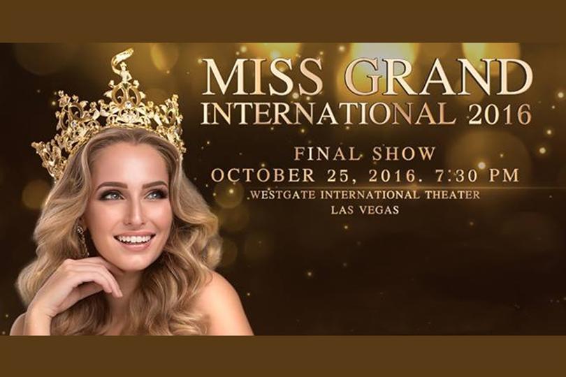 Miss Grand International 2016 Live Telecast, Date, Time and Venue
