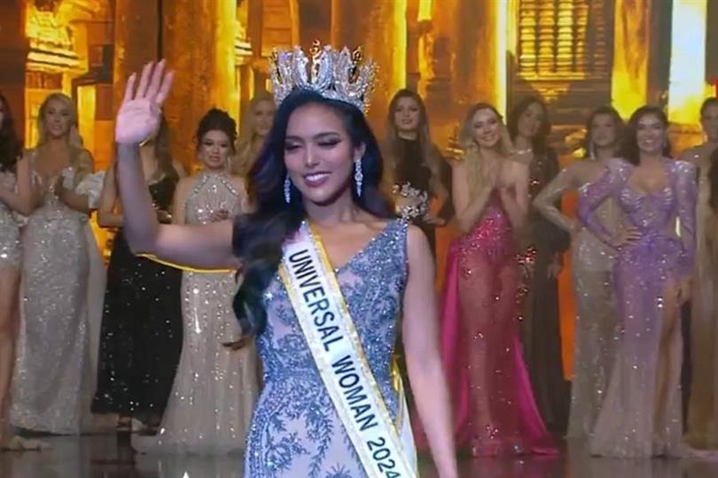 Maria Gigante of Philippines crowned Universal Woman 2024