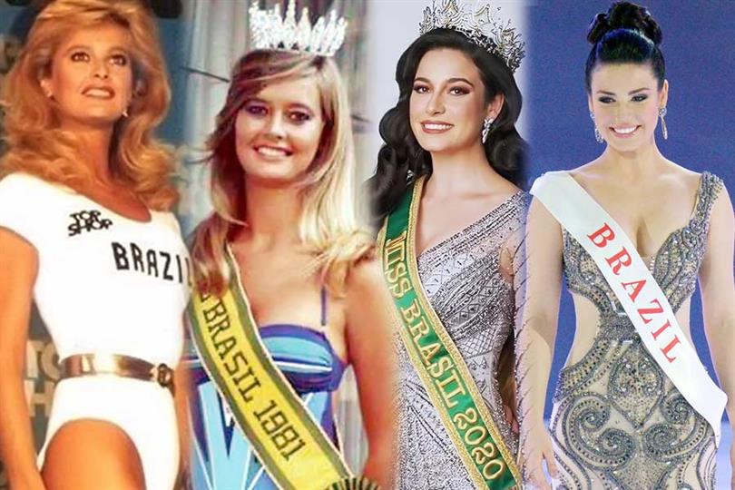 Brazilian beauties who represented Brazil in both Miss World and Miss Universe