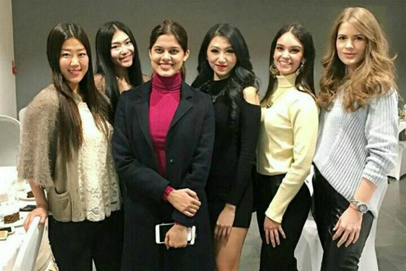 Miss Supranational 2016 contestants on their way to Poland