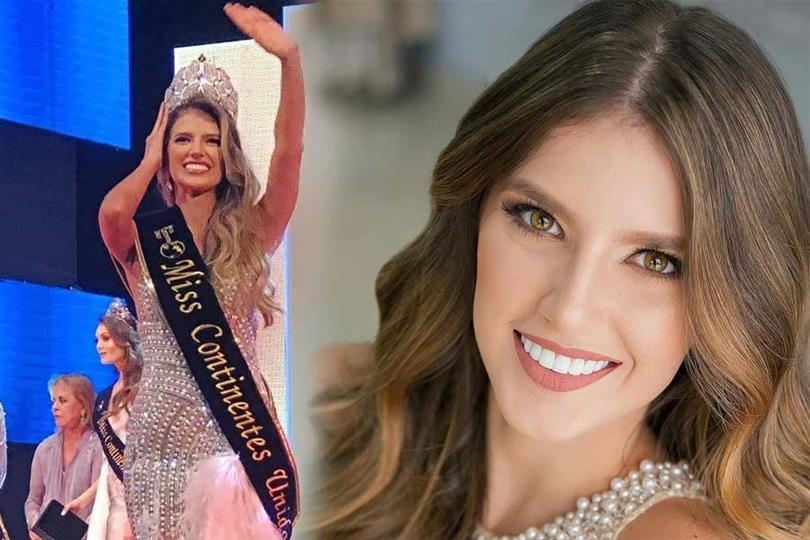 Anairis Cadavid Ardila of Colombia crowned Miss United Continents 2019
