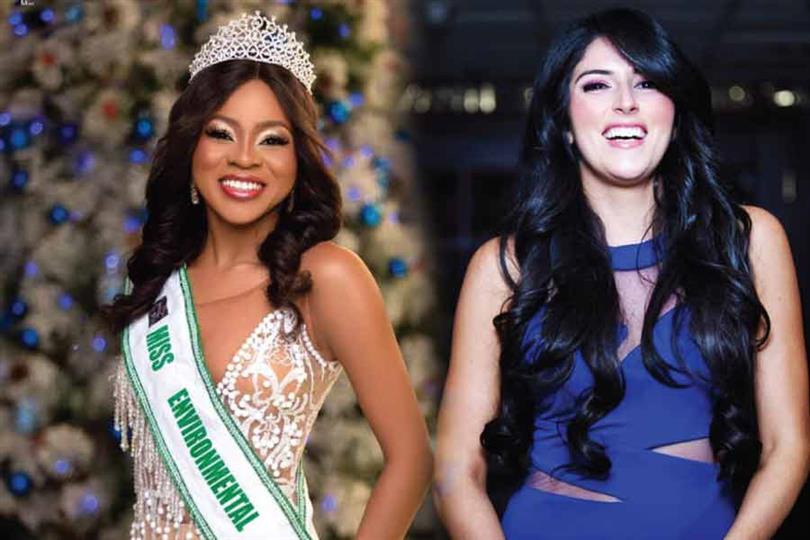Stephanie Ellen Almeida representing United States Stella Dike representing Nigeria