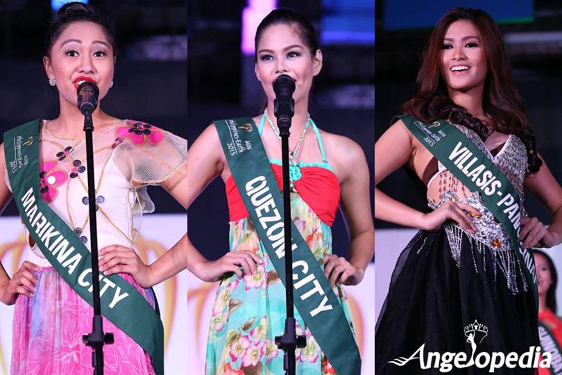 Miss Philippines Earth 2015 talent Round winners