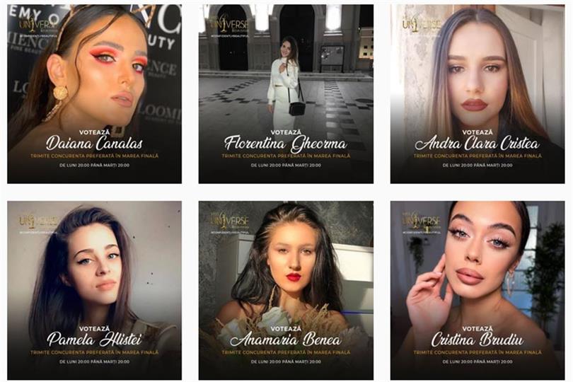 Romina Lulia Roibu Miruna Alexandra Doldor Iza Mîrza Maria Moisa Monalisa Charalambous Diana Palimariu