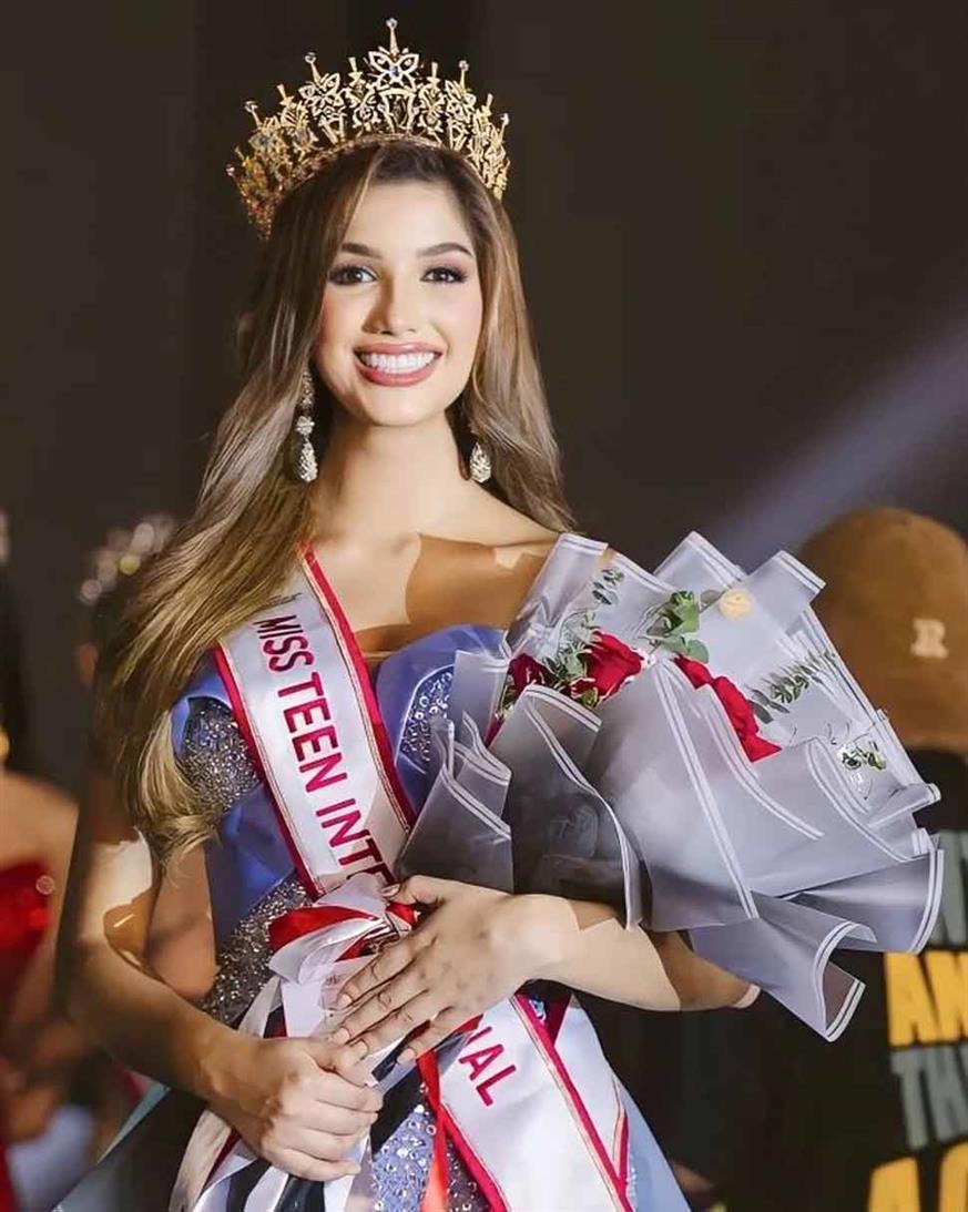 Bárbara Parraga of Venezuela crowned Miss Teen International 2023