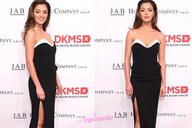 Demi-Leigh Nel-Peters shows support to DKMS 