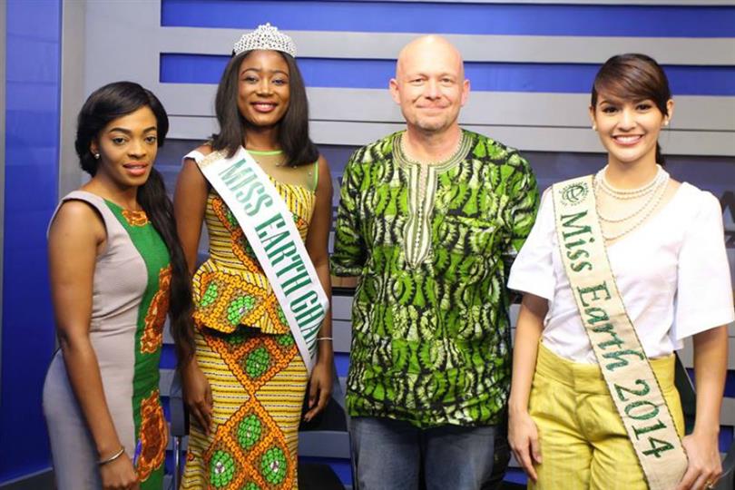 Jamie Herrell promotes Trash in Bin Campaign on GTV Ghana