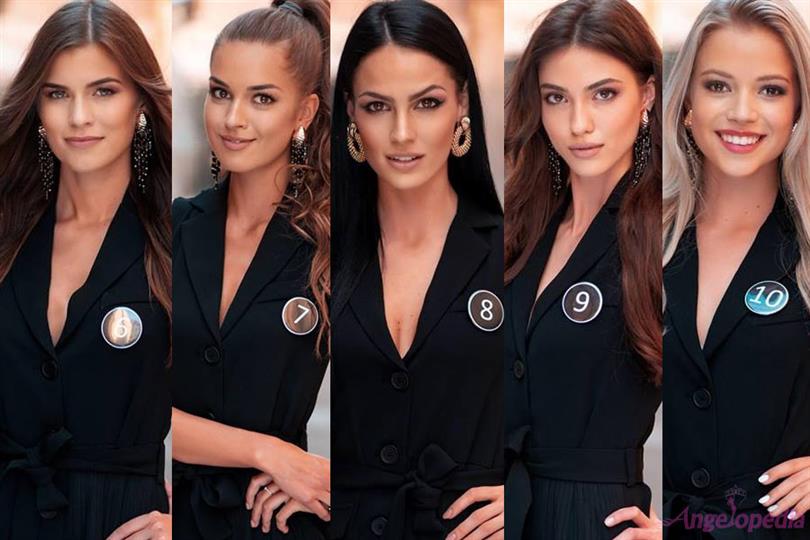 Miss Czech Republic 2018 Top 10 Finalists
