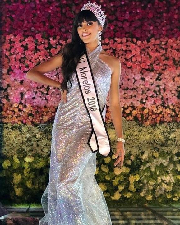 Meet Samantha Ortega Mexicana Universal Morelos 2018 for Mexicana Universal 2019