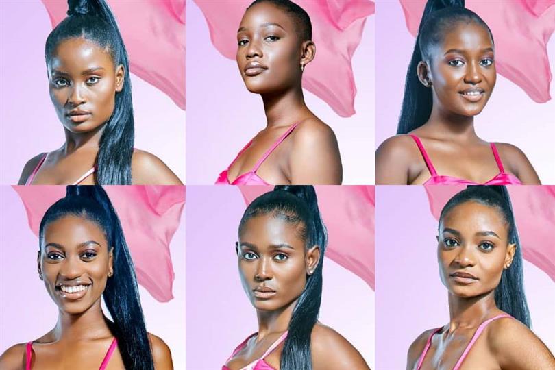 Alba Isabel Miss Mbini 2022 Estrella Soledad Miss Micomiseng 2022 María Salomé Miss Mongomo 2022 Mariana Miss Niefang 2022