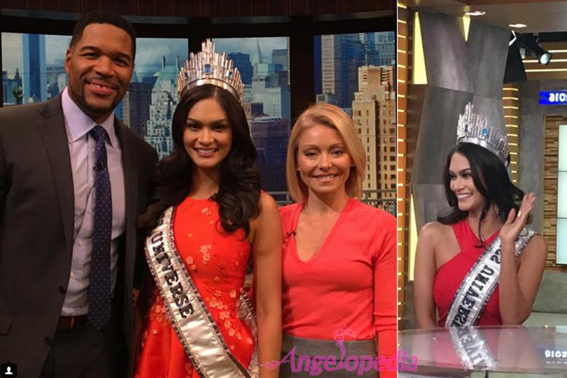 Miss Universe 2015 Pia Alonzo Wurtzbach Officially starts her reign