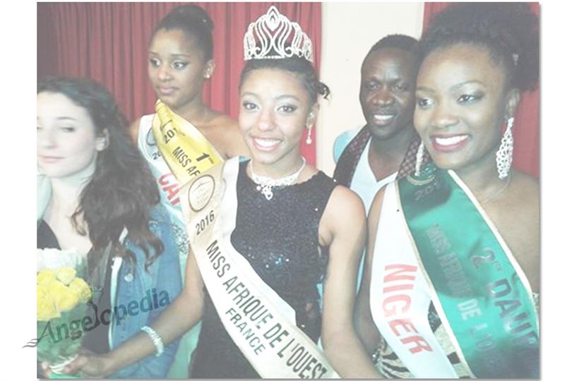 Myriam Diarra of Mauritanie Crowned Miss West Africa France 2016