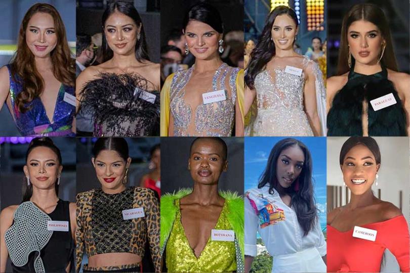 Confirmed semi-finalists of Miss World 2021
