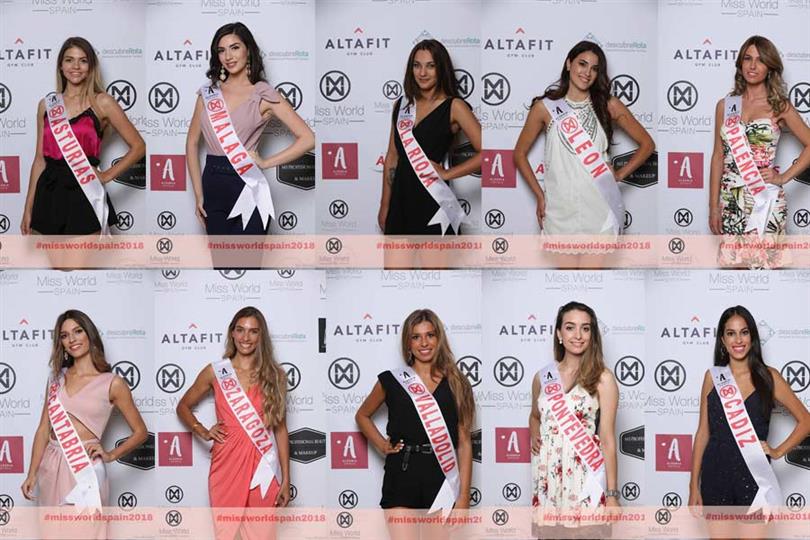 Miss World Spain 2018: Meet The contestants
