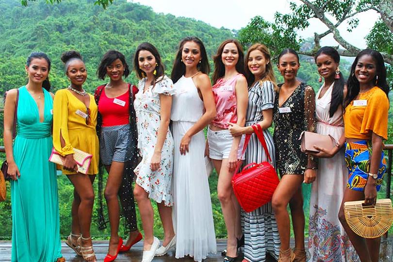 Miss World 2018 delegates visit Tropical Rain Forest in Sanya