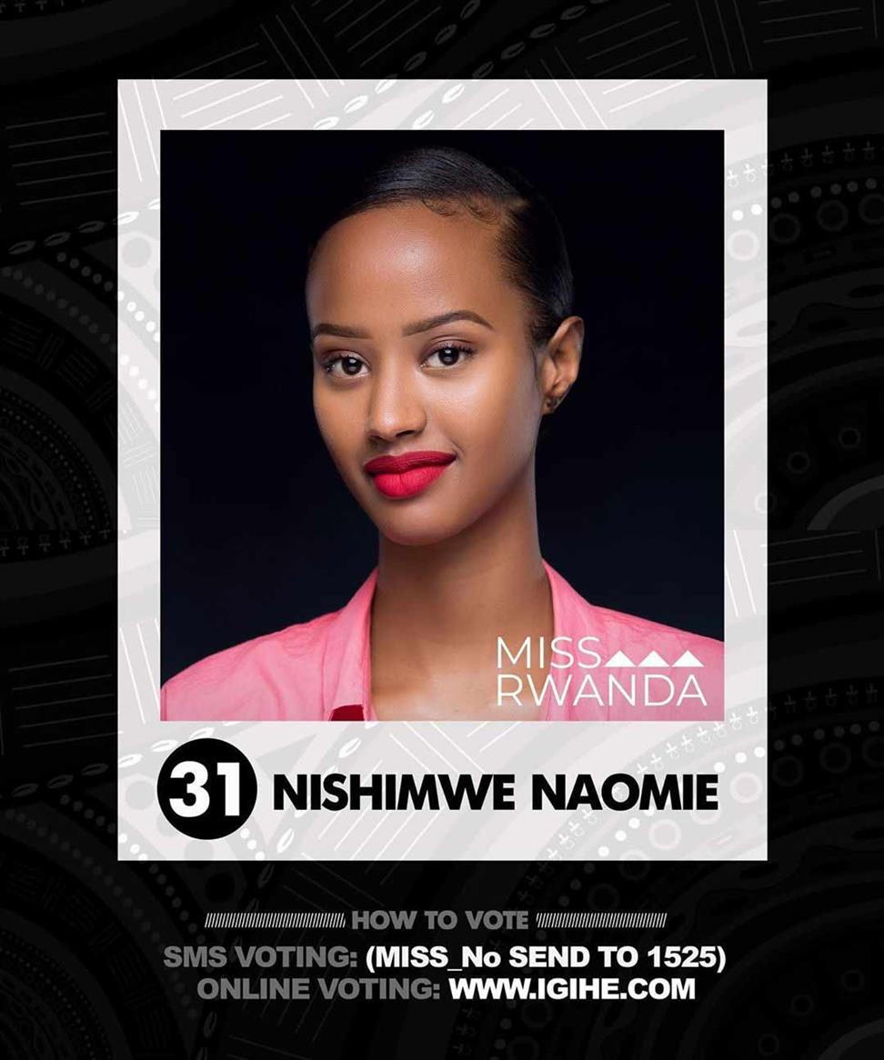 Miss Rwanda 2020 Top 5 Hot Picks 