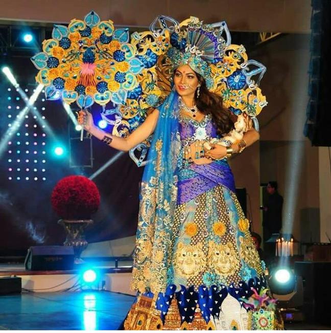 Miss United Continents India 2016 Lopamudra Raut National Costume