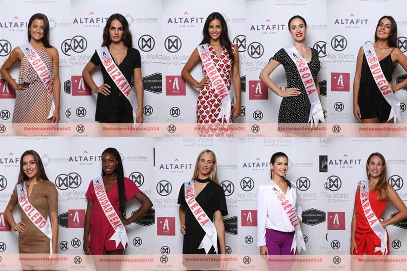 Miss World Spain 2018: Meet The contestants