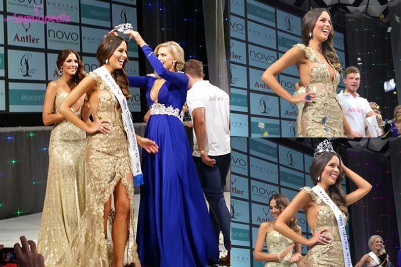 Miss Universe Australia 2015 winner is Monika Radulovic