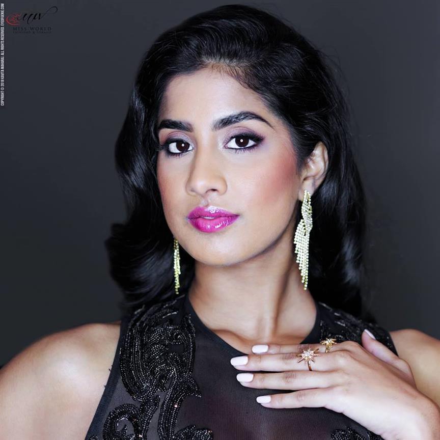 Ysabel Bisnath crowned Miss World Trinidad and Tobago 2018